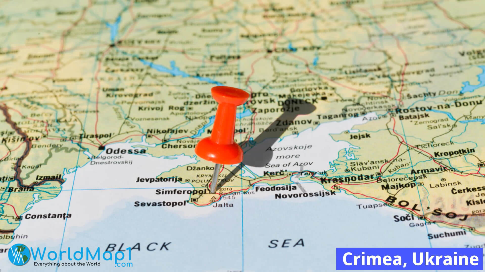 Sewastopol Karte Krim